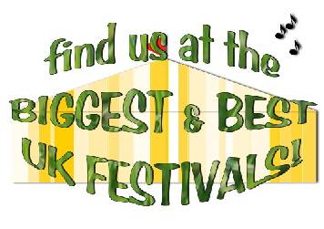Find us at the biggest and best UK festivals