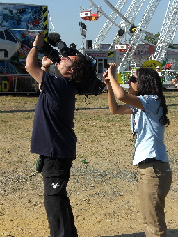 Fairground Filming