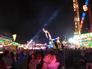 Exciting fafily fair comes alive at night!